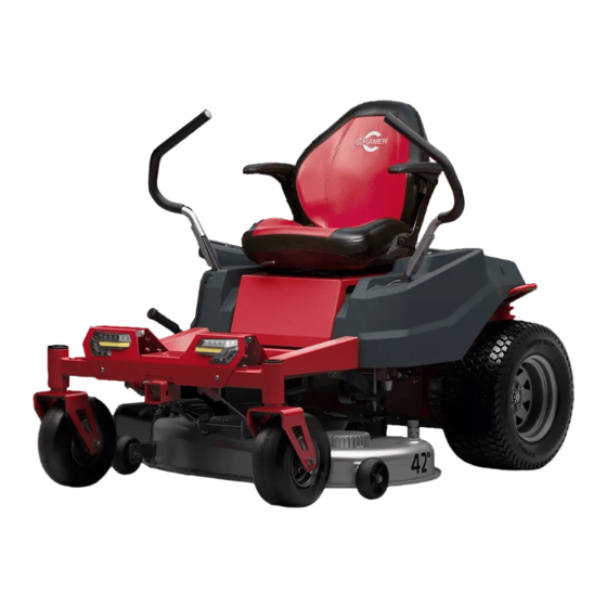 Cramer 82ZT107 Bedienungsanleitung