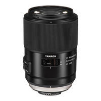 Tamron SP90mm F/2.8 Di MACRO 1:1 VC USD Bedienungsanleitung