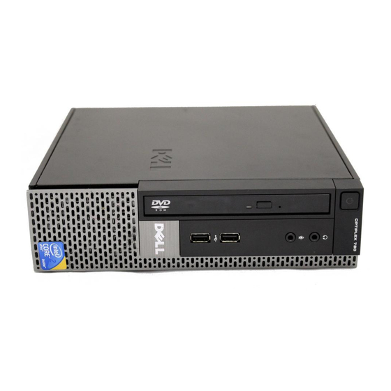Dell OptiPlex 780 Ultra Small Form Factor Servicehandbuch