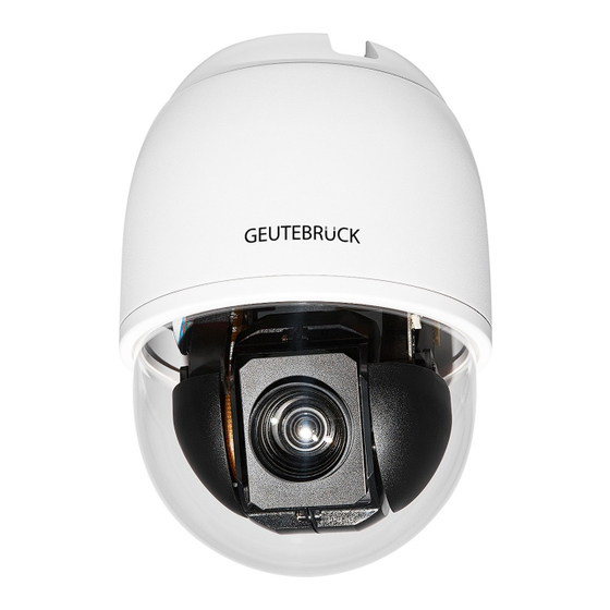 Geutebruck G-Cam/HSD-1620 Schnellstartanleitung