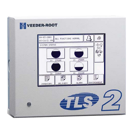 Veeder-Root TLS 2 Bedienungsanleitung