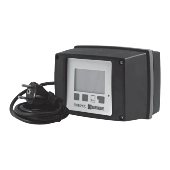 ESBE 90C-2 series Handbuch