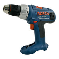 Bosch GSR 24 VE-2 Professional Bedienungsanleitung