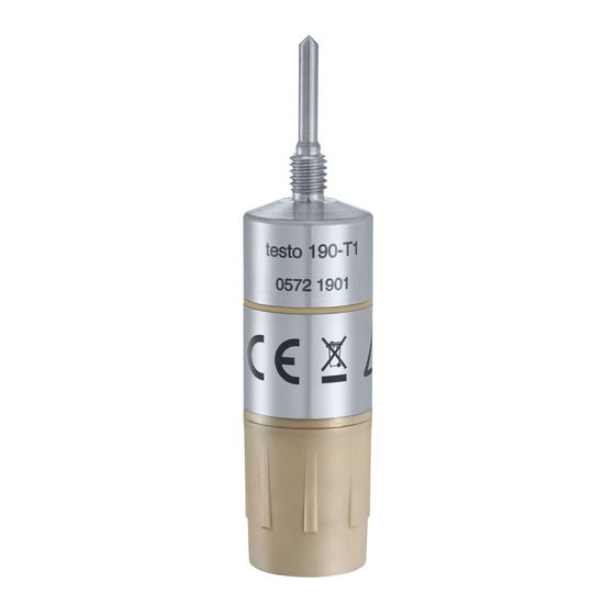 testo 190 Bedienungsanleitung