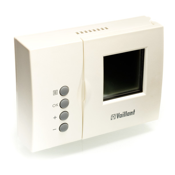 Vaillant VRT 220 Bedienungsanleitung