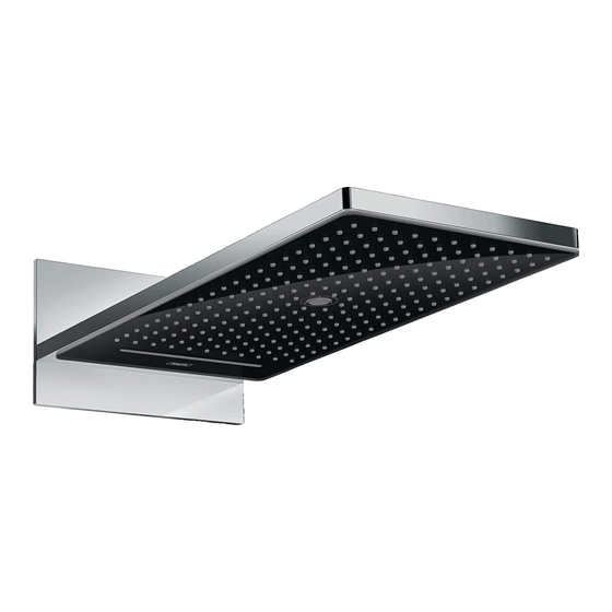 HANSGROHE Rainmaker Select 580 3jet 24001400 Gebrauchsanleitung, Montageanleitung