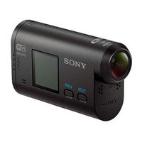 Sony HDR-AS15 Handbuch
