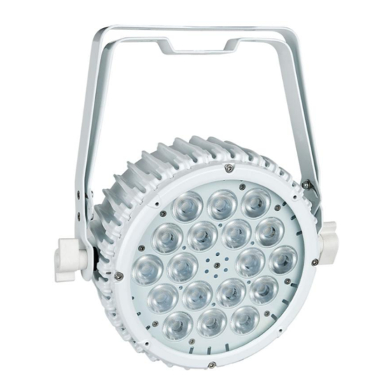 SHOWTEC Compact Par 18 Tri MKII Anleitung