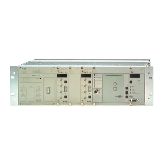 ABB SPAC 534 C Betriebsanleitung Und Technische Beschreibungen