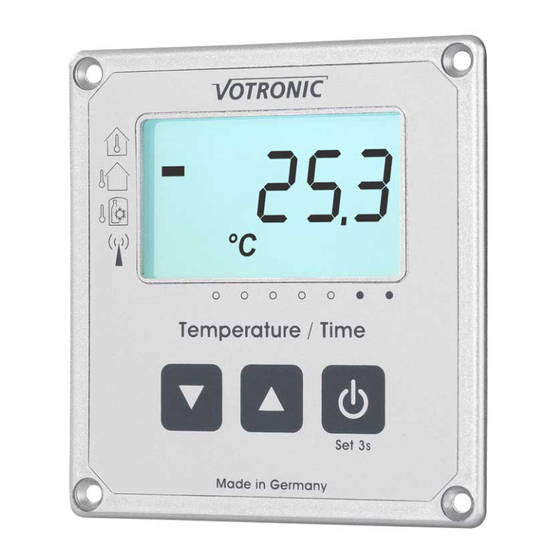 Votronic 1253 Montage- Und Bedienungsanleitung