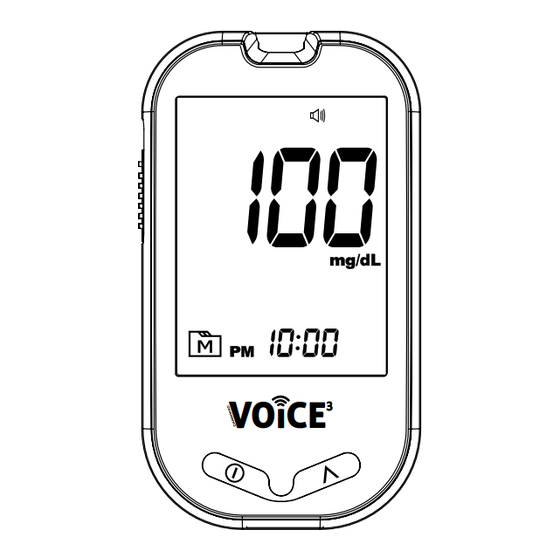 Glucofast VOiCE3 Gebrauchsanweisung