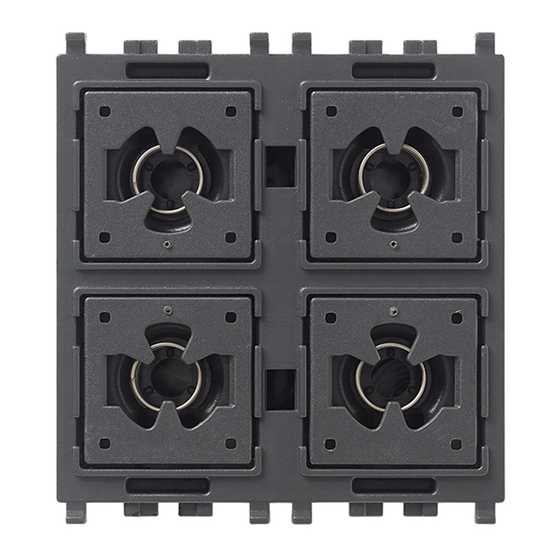 Vimar EIKON 02686.1 Installationsanleitung