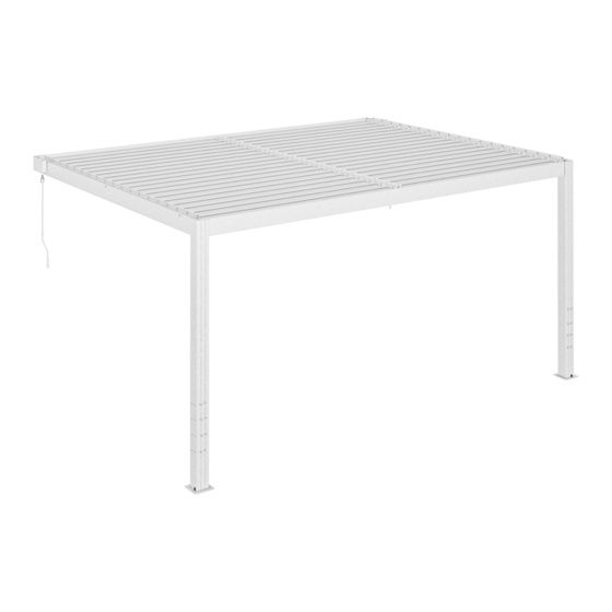 CAZEBOO SANTA 400L300 Montageanleitung