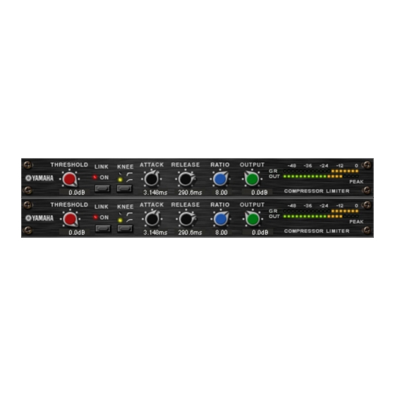Yamaha Compressor 260 Bedienungsanleitung