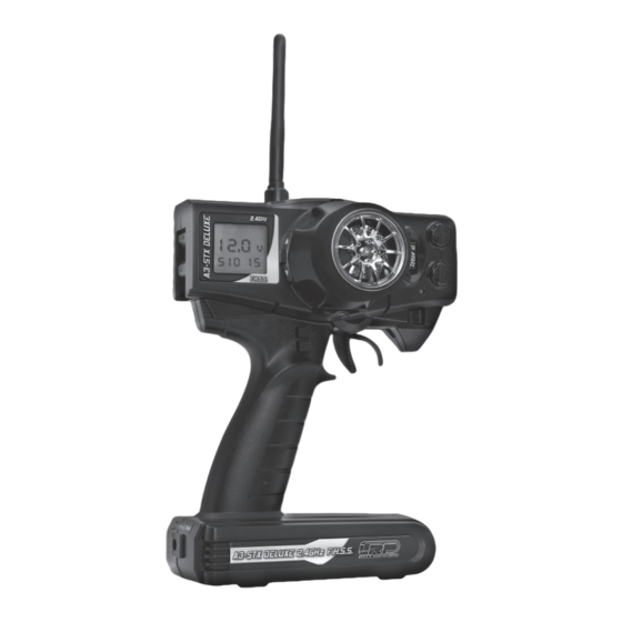 LRP A3-STX DELUXE 2.4GHz Gebrauchsanweisung