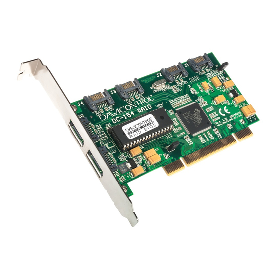 Dawicontrol DC-154 RAID Handbuch