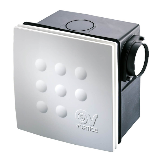 Vortice VORT QUADRO MEDIO I Betriebsanleitung