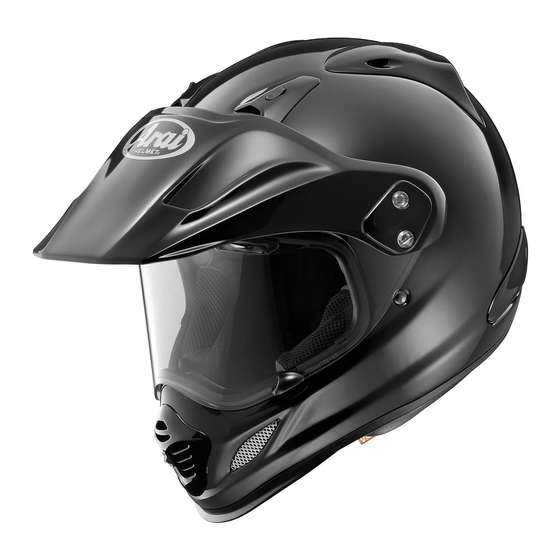 Arai Helmet TX-4 Gebrauchsanleitung