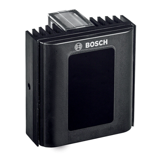 Bosch IR Illuminator 5000 Serie Kurzanleitung