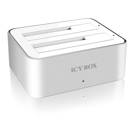 Icy Box IB-120StU3-Wh Handbuch