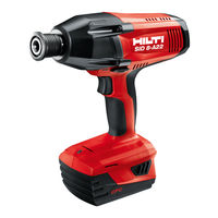 Hilti SID 8-A22 Bedienungsanleitung