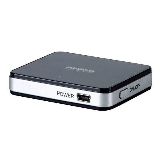 Marmitek Audio Anywhere 625 Gebrauchsanleitung