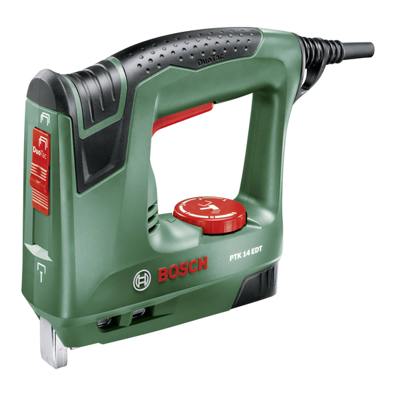 Bosch PTK 14 EDT Originalbetriebsanleitung