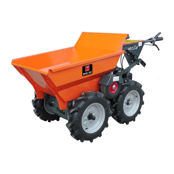 Altrad BELLE BMD 300 MINIDUMPER Bedienungshandbuch