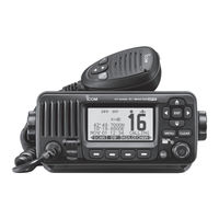 Icom IC-M423 Bedienungsanleitung