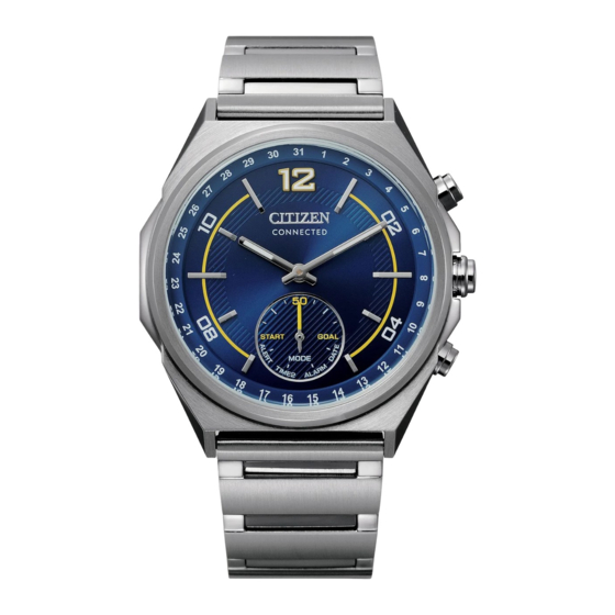 Citizen YF05 Bedienungsanleitung