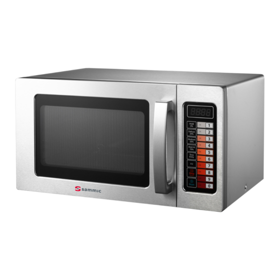 sammic MO-1000 Gebrauchsanweisung