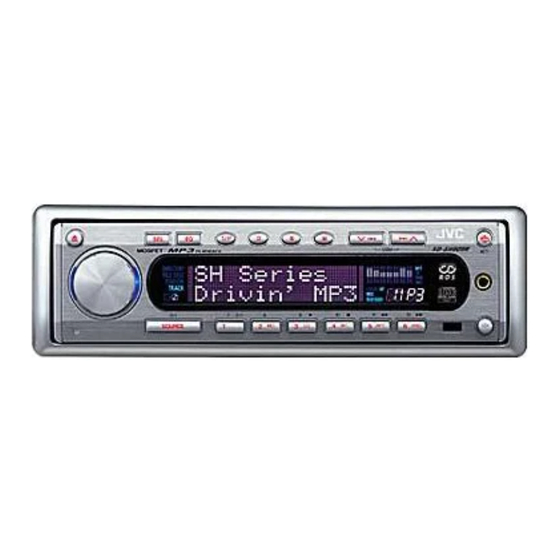 JVC KD-SH909R Bedienungsanleitung
