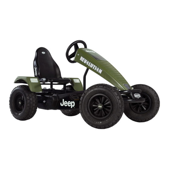BERG Jeep Revolution Theme Gebrauchsanweisung