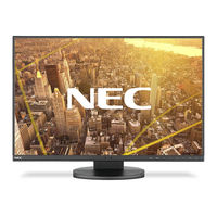 NEC MultiSync EA245WMi Bedienungsanleitung