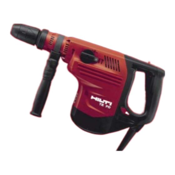 Hilti TE 80-ATC Bedienungsanleitung