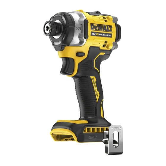 DeWalt DCF860NT Bersetzung Der Originalanweisungen