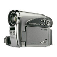 Hitachi DZ-GX5020E Bedienungsanleitung