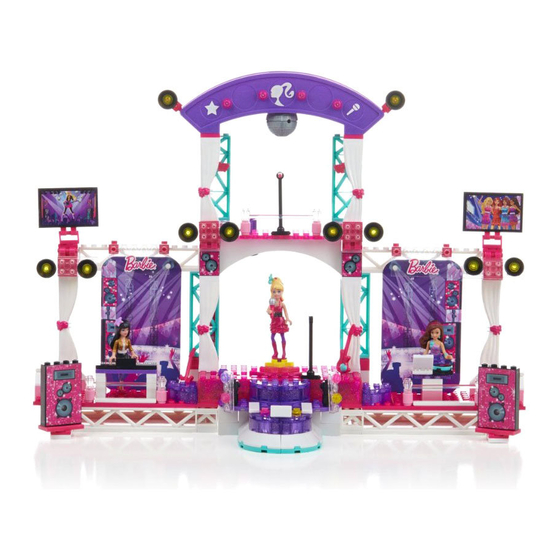 MEGA BLOKS Barbie 80247 Bedienungsanleitung