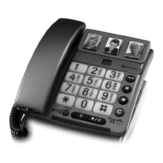 Amplicomms PowerTel 68 Plus Bedienungsanleitung