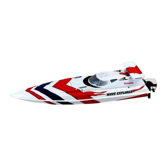 GRAUPNER Wave Explorer TX 2 PY Betriebsanleitung