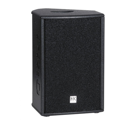 HK Audio PR:O 10 XA Bedienungsanleitung