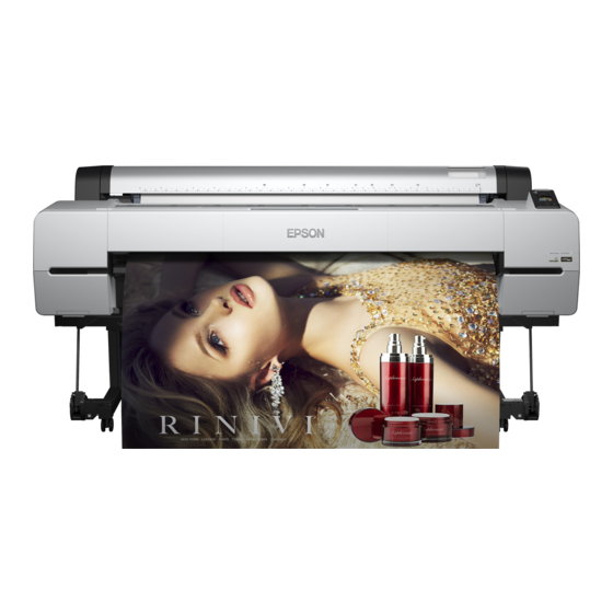Epson SC-P10000 Installationshandbuch