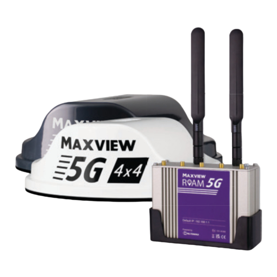 Maxview Roam 5G Montage- Und Bedienungsanleitung