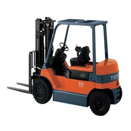 Toyota 7FBMF20 Bedienungsanleitung