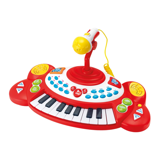 Winfun Superstar Electronic Keyboard Bedienungsanleitung
