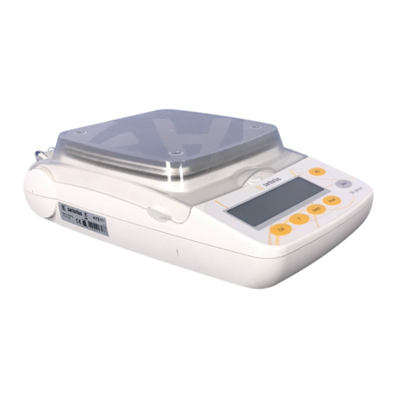 Sartorius M-prove Betriebsanleitung