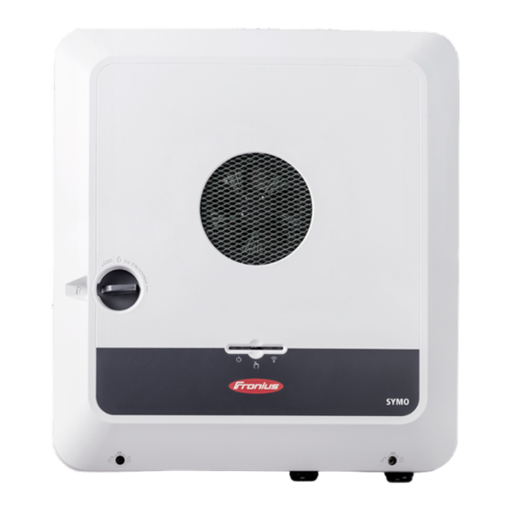 Fronius  Primo GEN24 3.0 Bedienungsanleitung