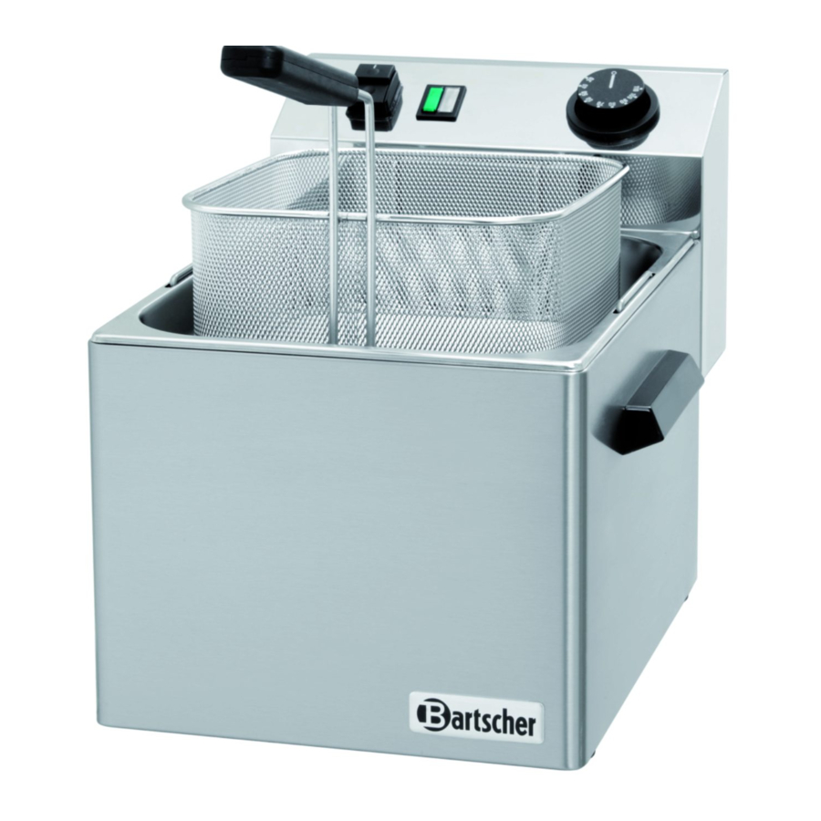Bartscher SNACK Bedienungsanleitung