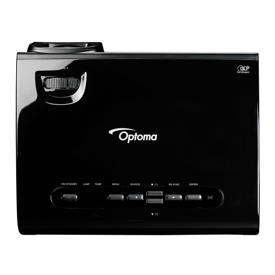 Optoma EX525ST Bedienungsanleitung