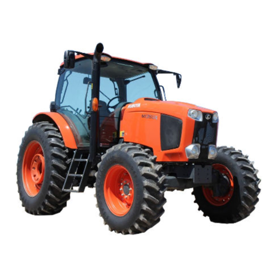 Kubota M110GX 2012 Bedienungsanleitung